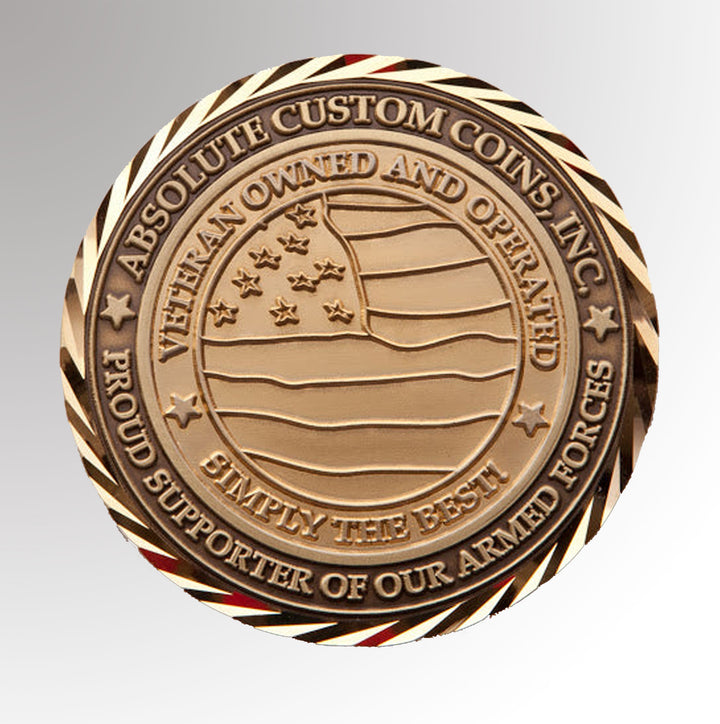 Pièces de monnaie antiques frappées sur mesure