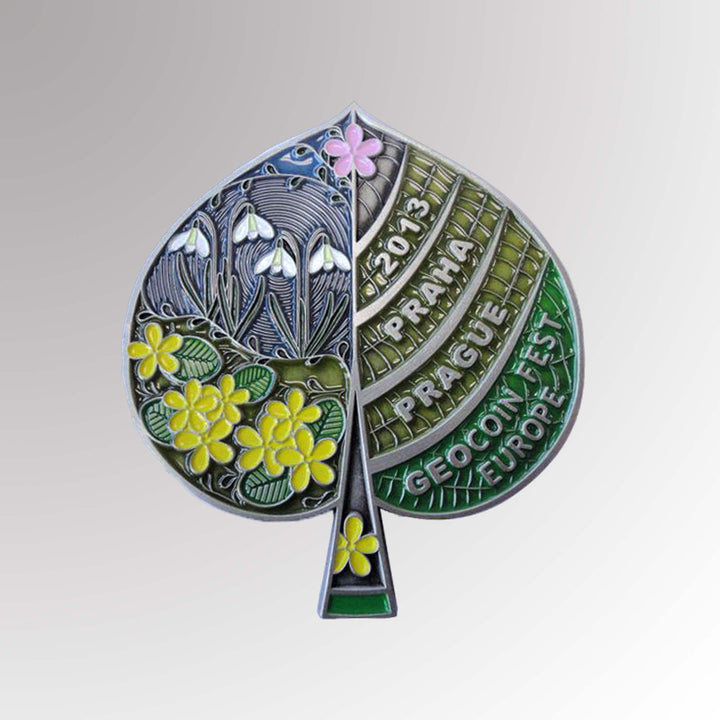 Pièces en émail souple personnalisées