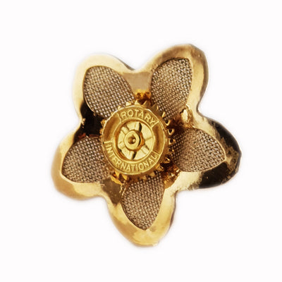 Fancy Flower Pin, Tej Brothers,  - Rotary International