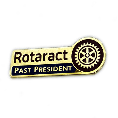 Rotaract Past President Pin, Tej Brothers, lapel pin - Rotary International