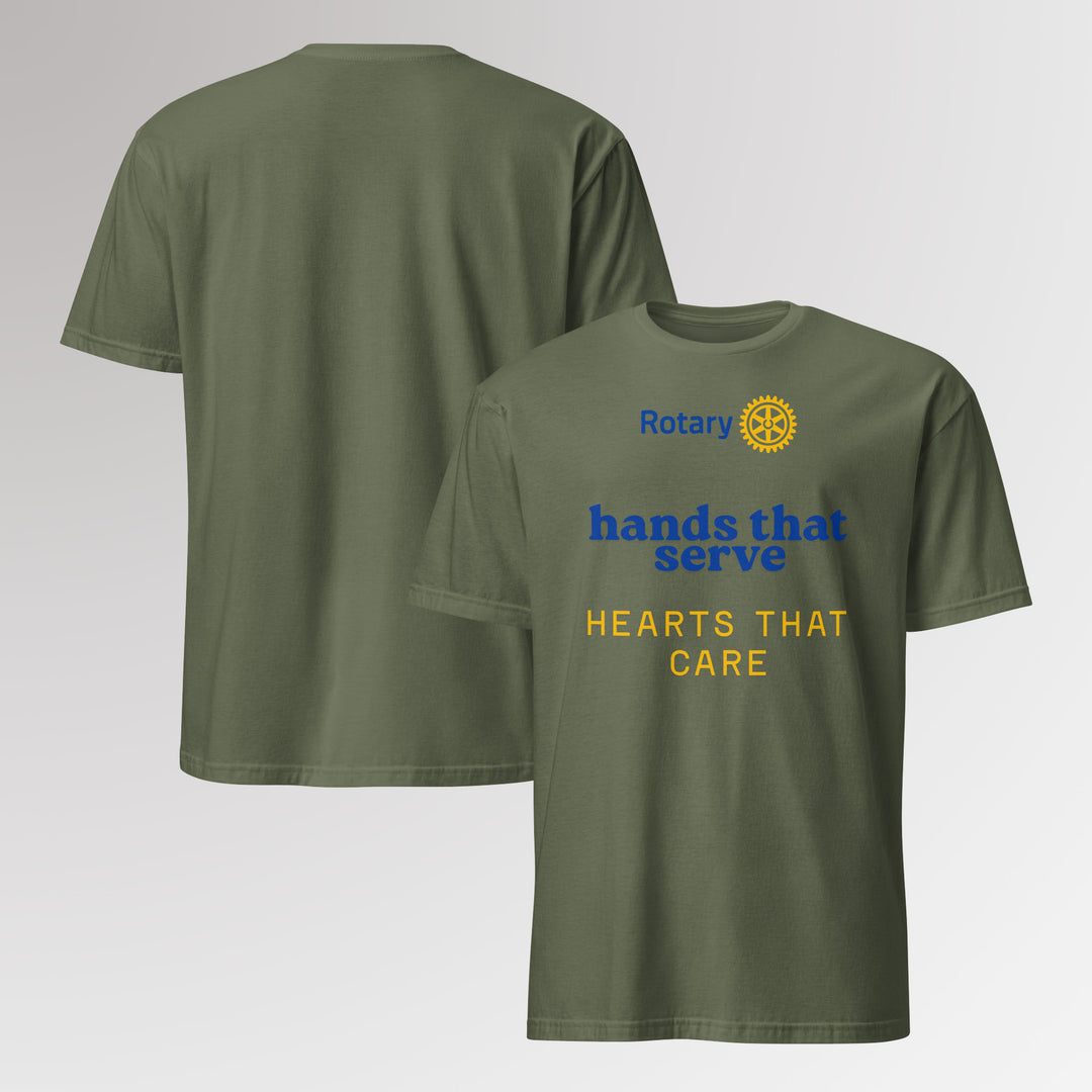 Unisex "Hands That Serve Hearts That Care" T-Shirt