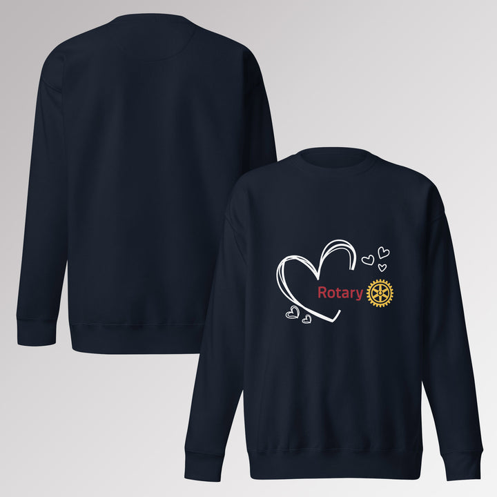 Unisex "I Love Rotary" Sweatshirt