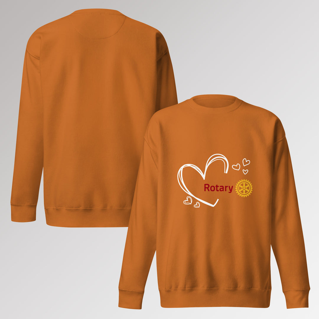 Unisex "I Love Rotary" Sweatshirt
