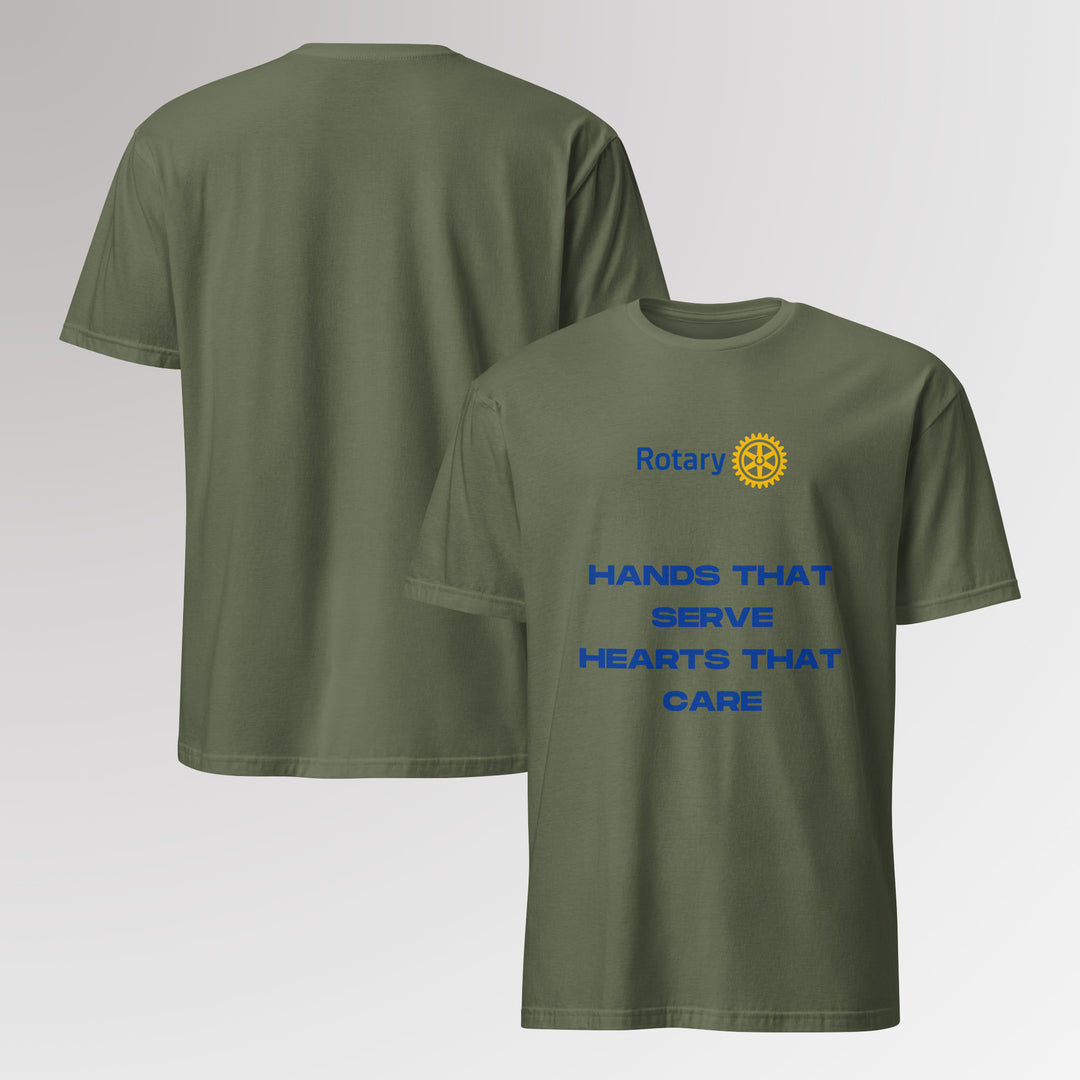 Unisex "Hands That Serve Hearts That Care" T-Shirt