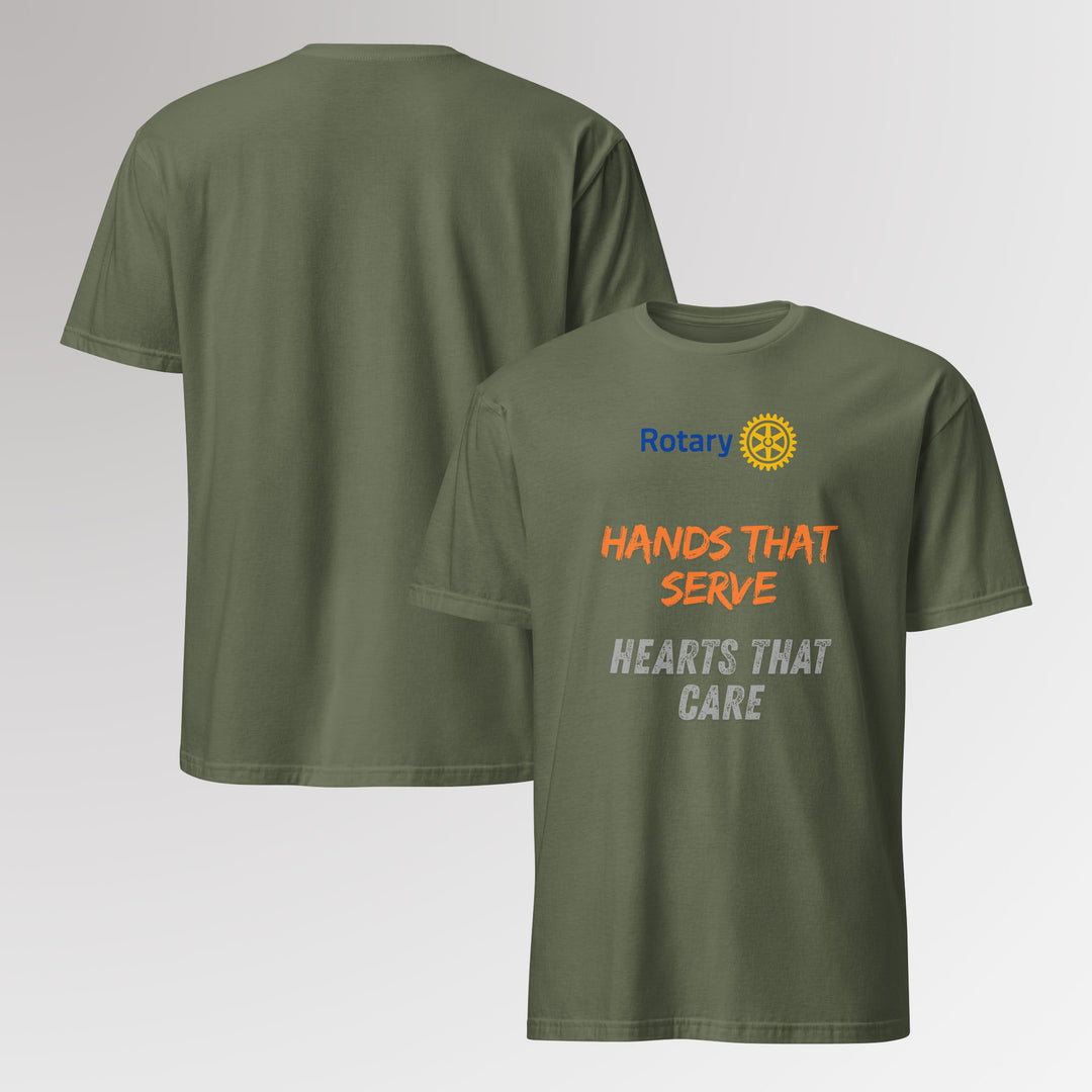 Unisex "Hands That Serve Hearts That Care" T-Shirt