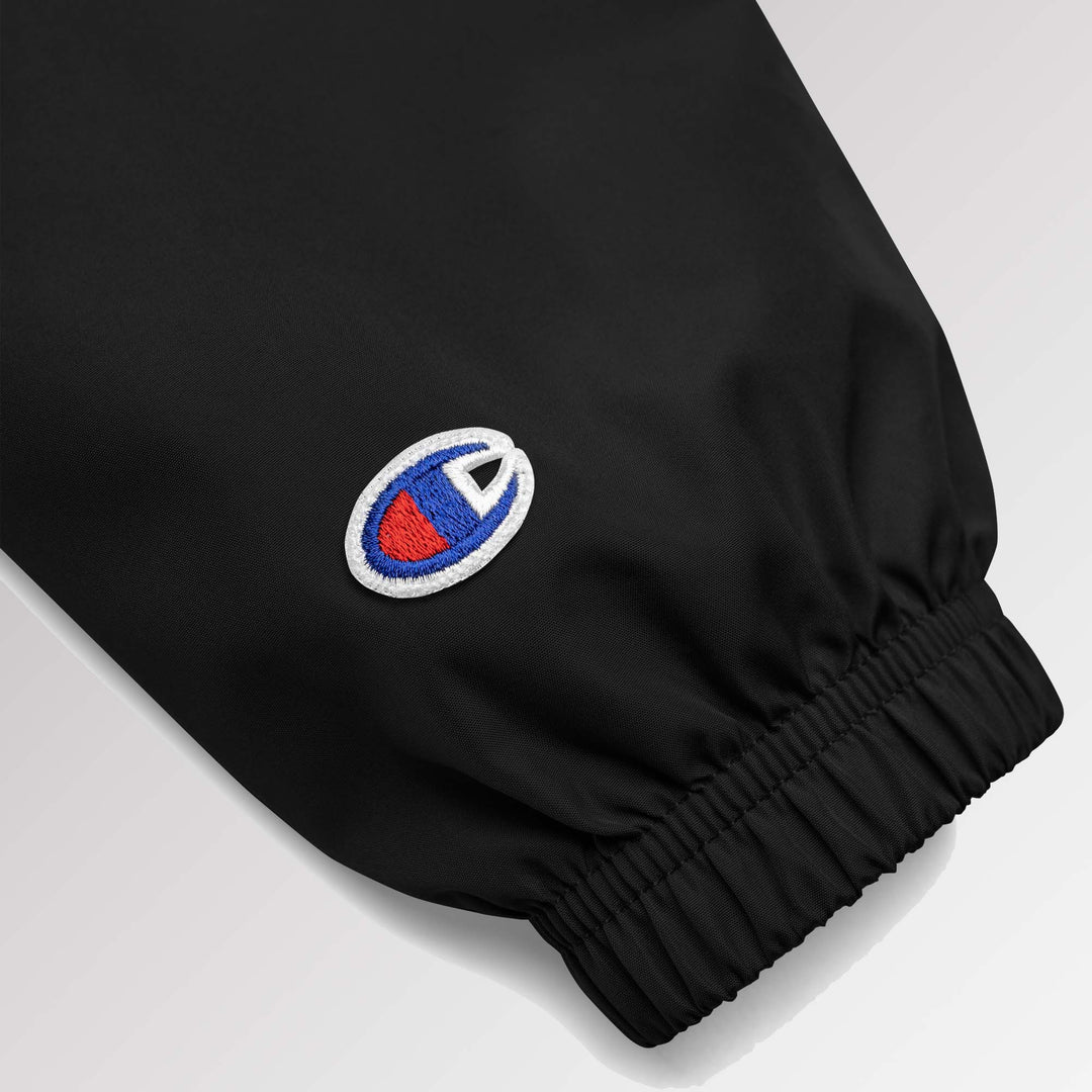Unisex Black Champion Packable Jacket