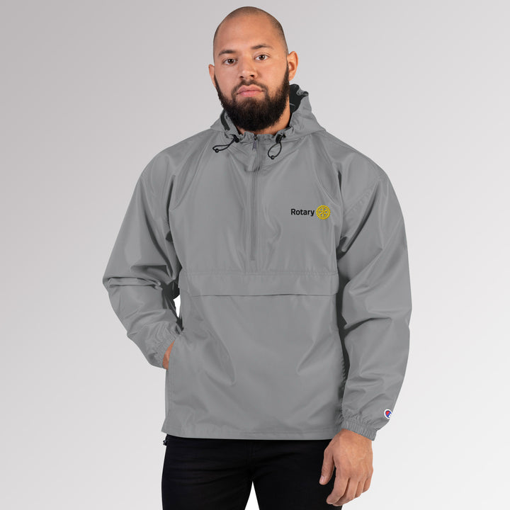 Unisex Grey Champion Packable Jacket