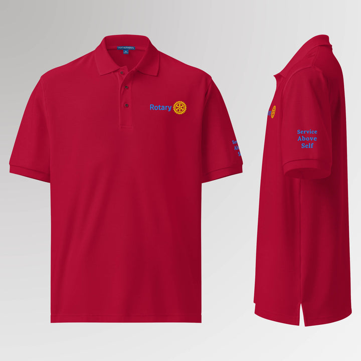 "Service Above Self" Port Authority Polo