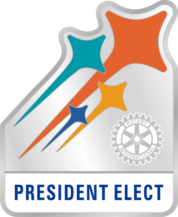 Theme 2024-2025 Officer Pin - President Elect