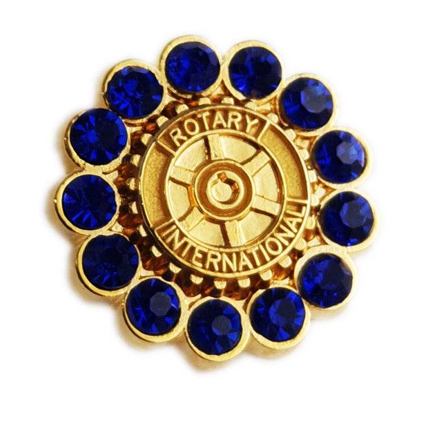 Blue Stone Pin, Tej Brothers,  - Rotary International