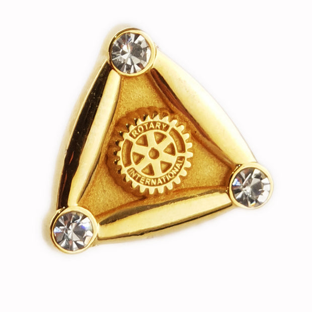Special 3 Stone Pin, Tej Brothers,  - Rotary International