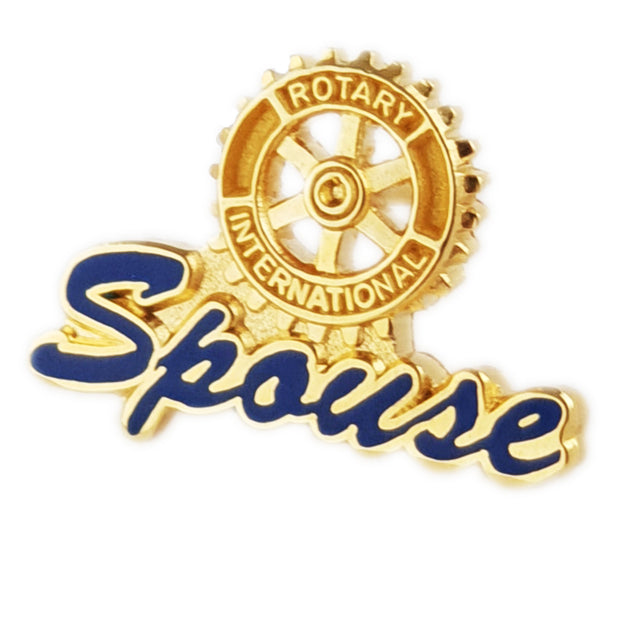 Spouse Pin, Tej Brothers, lapel pin - Rotary International