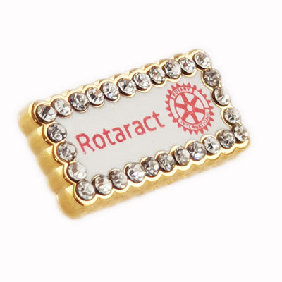Fancy Rotaract Member Pin, Tej Brothers,  - Rotary International