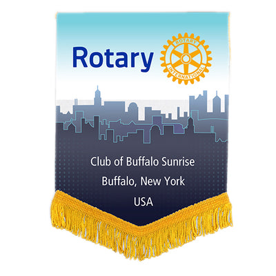 Custom Exchange Banner, Awards California, banner - Rotary International