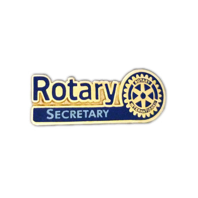 Officer Pin - Secretary, Awards California,  - Rotary International
