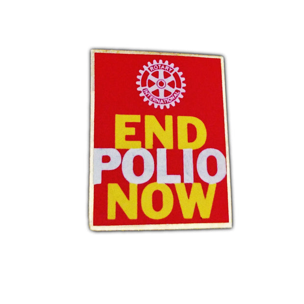 End Polio Pin, Awards California,  - Rotary International
