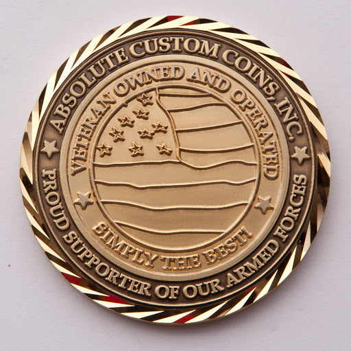 Custom Antique Die Struck Coins, Awards California, coin - Rotary International