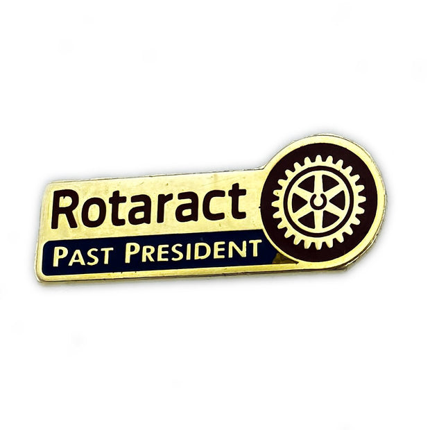 Rotaract Past President Pin, Tej Brothers, lapel pin - Rotary International